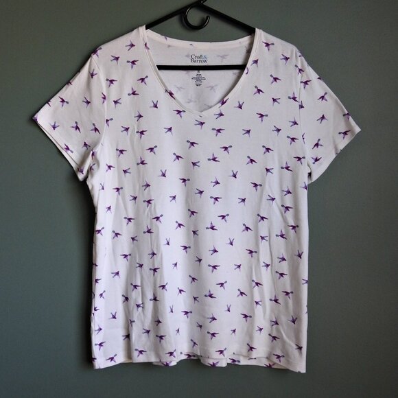 Set of Croft & Barrow Women's Classic Tee Size XL - Picture 2 of 5